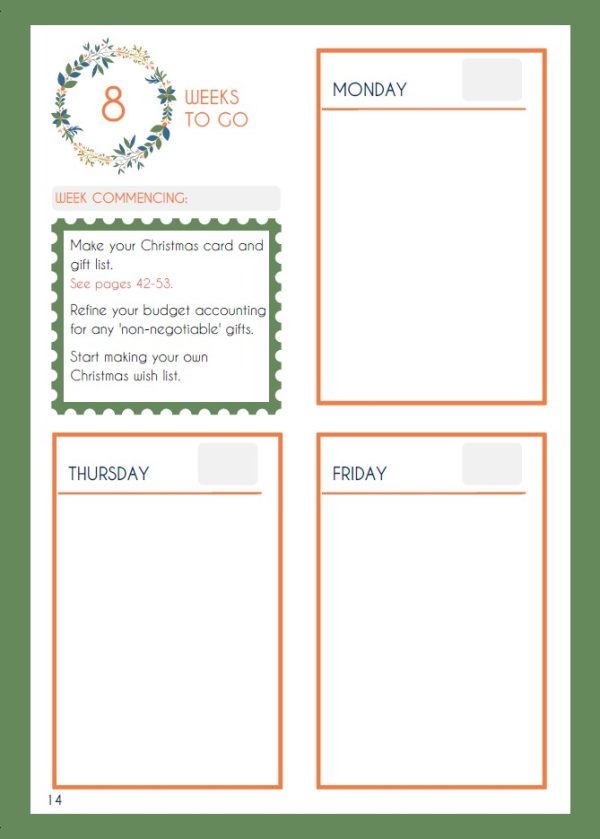 Elevate Your Christmas - The Christmas Planner - Image 4